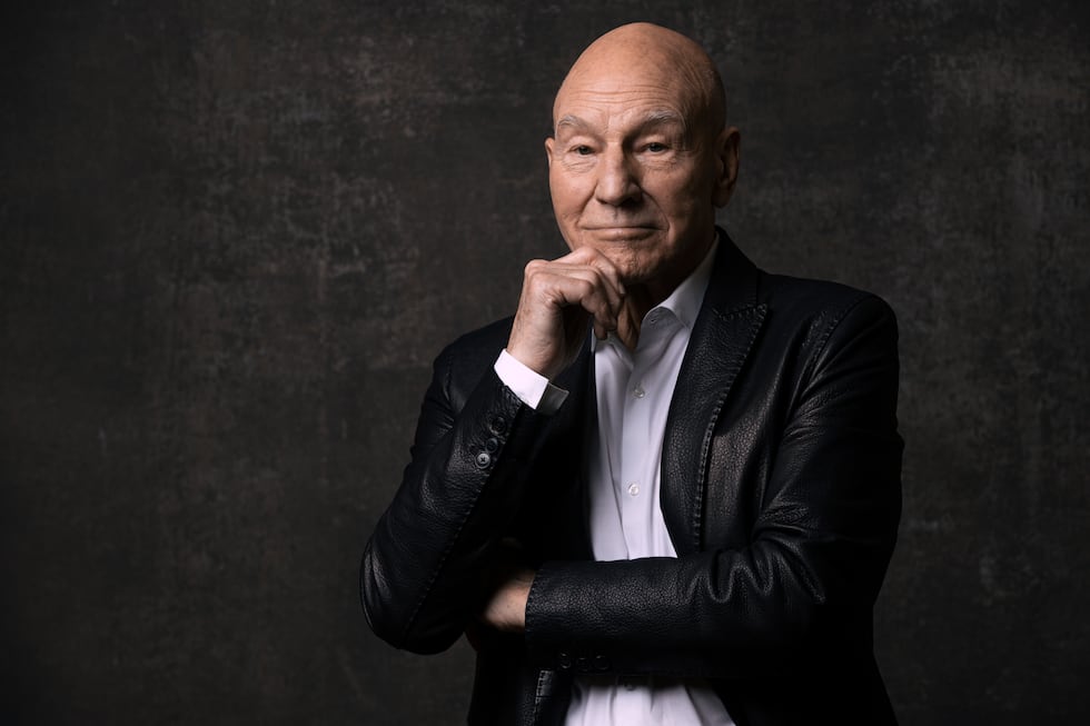 FILE - Patrick Stewart, cast member in the Paramount+ television series "Star Trek: Picard"...