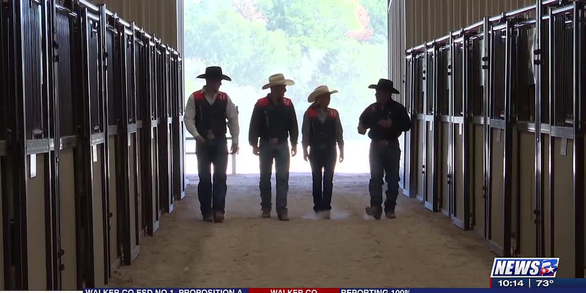 Sam Houston State University Rodeo Team unveils new indoor arena