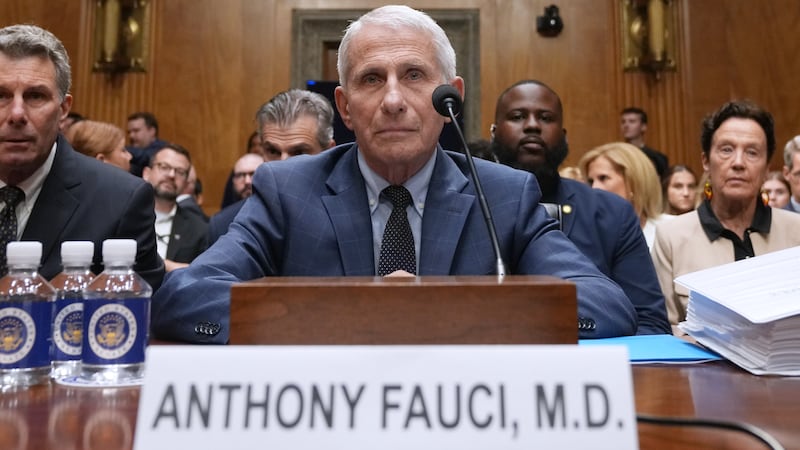 Dr. Anthony Fauci appears before the Senate Homeland Security and Governmental Affairs...
