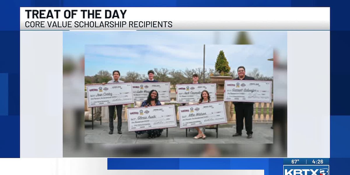Warehouse Core Values Treat of the Day: The Warehouse announces Core Value Scholarship Recipients