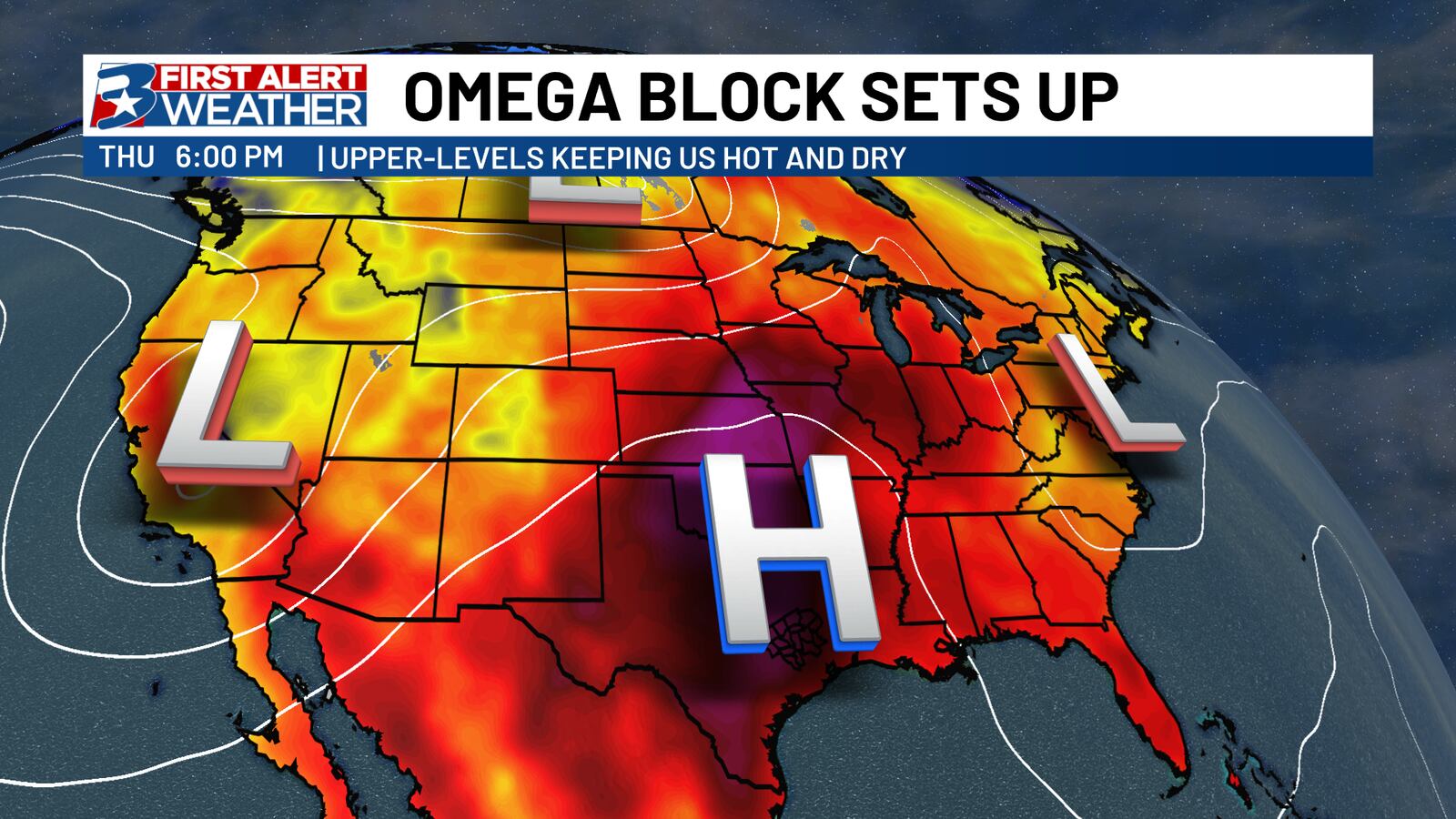 Stuck in Summer thanks to an omega block