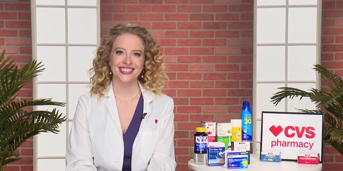 CVS Pharmacist shares best tips for staying healthy and safe during peak travel season