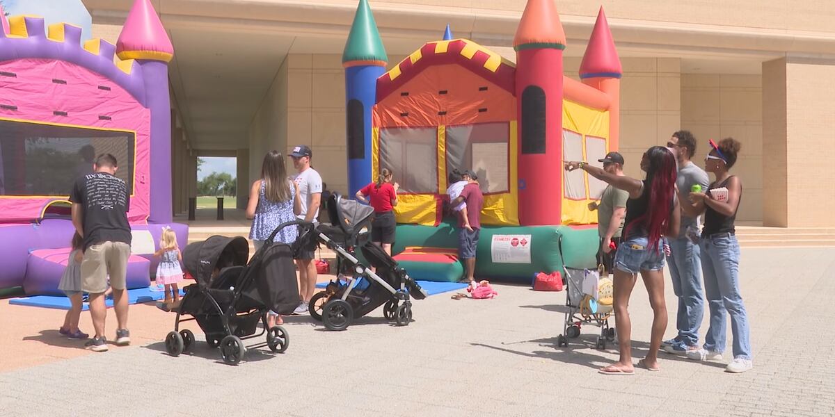 Funbush Bush Library & Museum provides family fun celebration for Independence Day