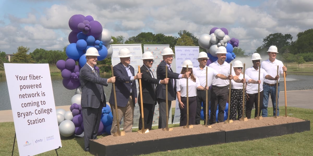 New internet provider breaks ground in Brazos County, introducing a fiber optic network to keep rural areas connected New internet provider breaks ground in Brazos County, introducing a fiber optic network to keep rural areas connected