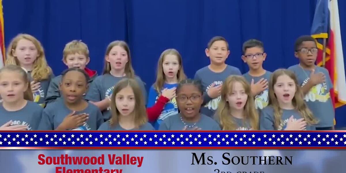 The Daily Pledge for Tuesday, January 30th comes from Ms. Southern’s
