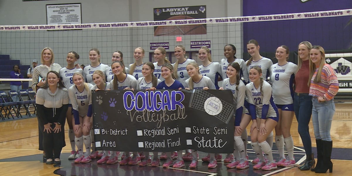 College Station Volleyball sweeps Kingwood Park in 5A Bi-District Round