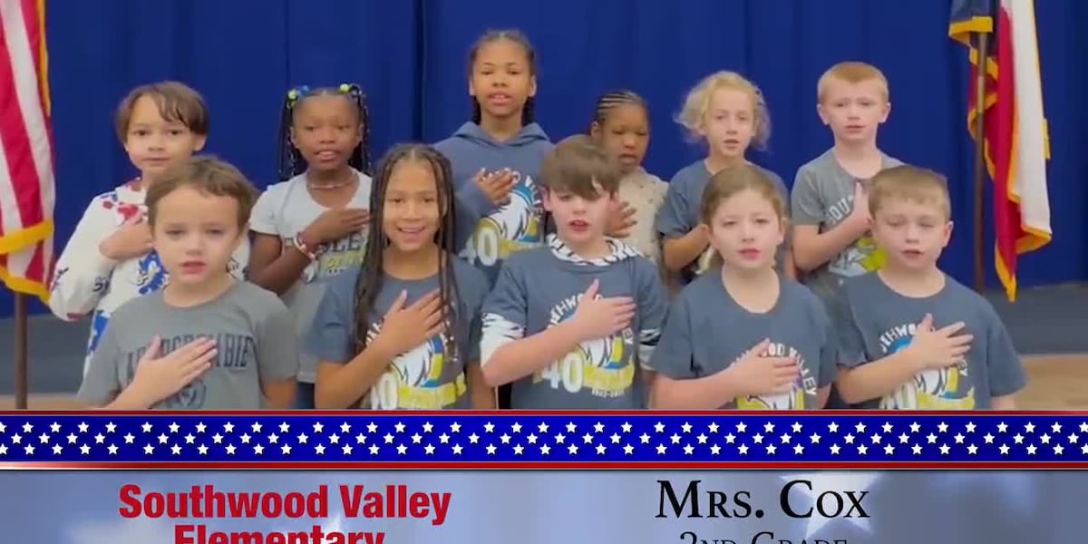 The Daily Pledge for Thursday, May 16th comes from Mrs. Cox’s class at