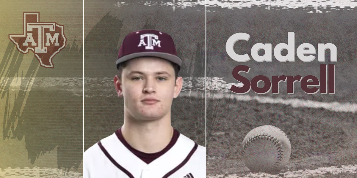 Caden Rusell Texas A&M outfielder Caden Sorrell working way back from injury