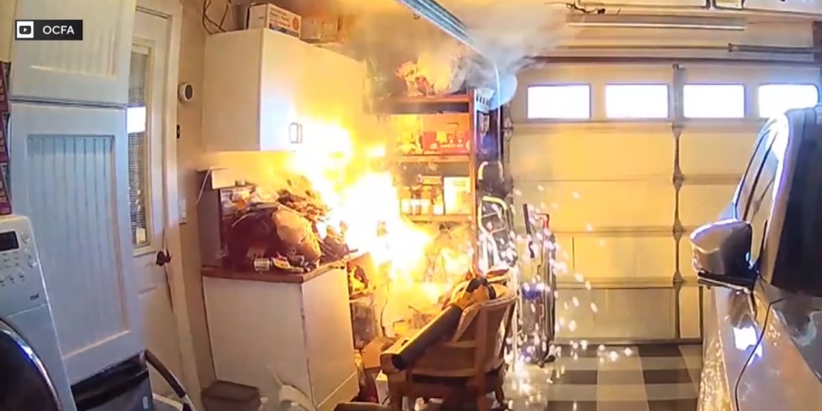 Charging lithium-ion battery sparks fire, explodes in family’s garage