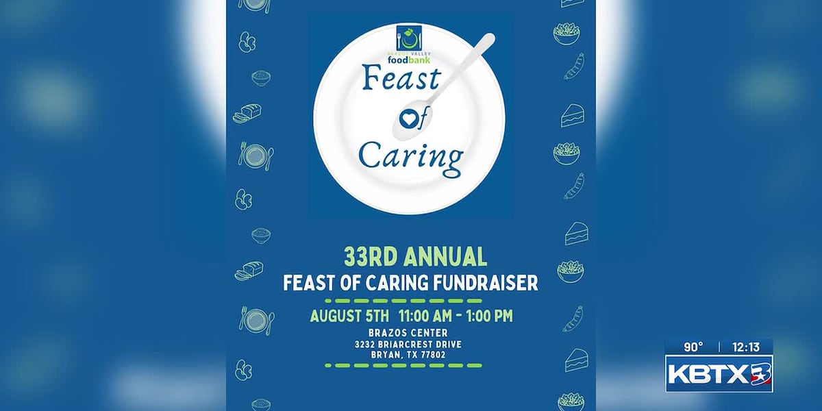 Annual Feast of Caring set for Aug. 5 to benefit the Brazos Valley Food Bank