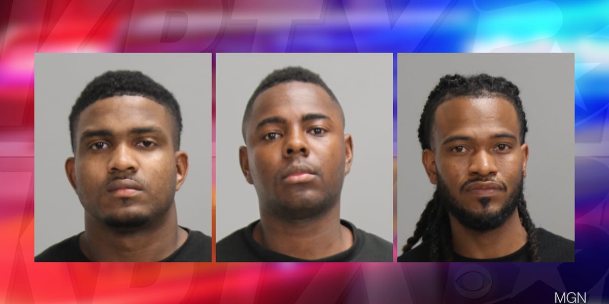 Three Houston men arrested in Bryan-College Station burglary spree