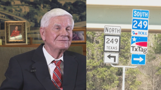 Texas lawmakers consider renaming SH249 Doug Pitcock Aggie Expressway, in honor of the highway...