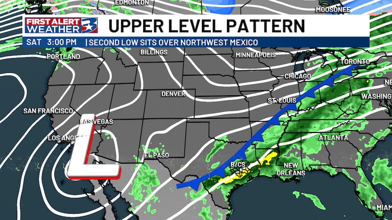 A wet weekend is on the way. After a mostly dry week with only scattered showers, rain chances...