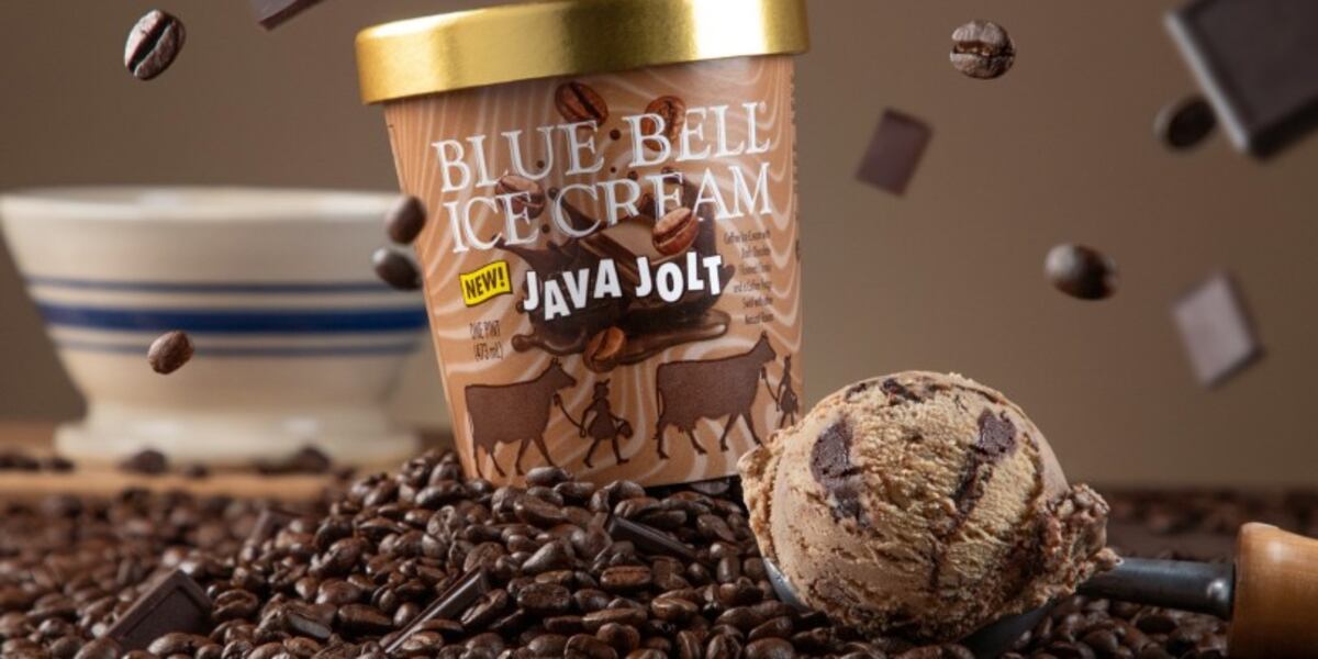 Java's Cream Blue Bell releases new Java Jolt ice cream flavor