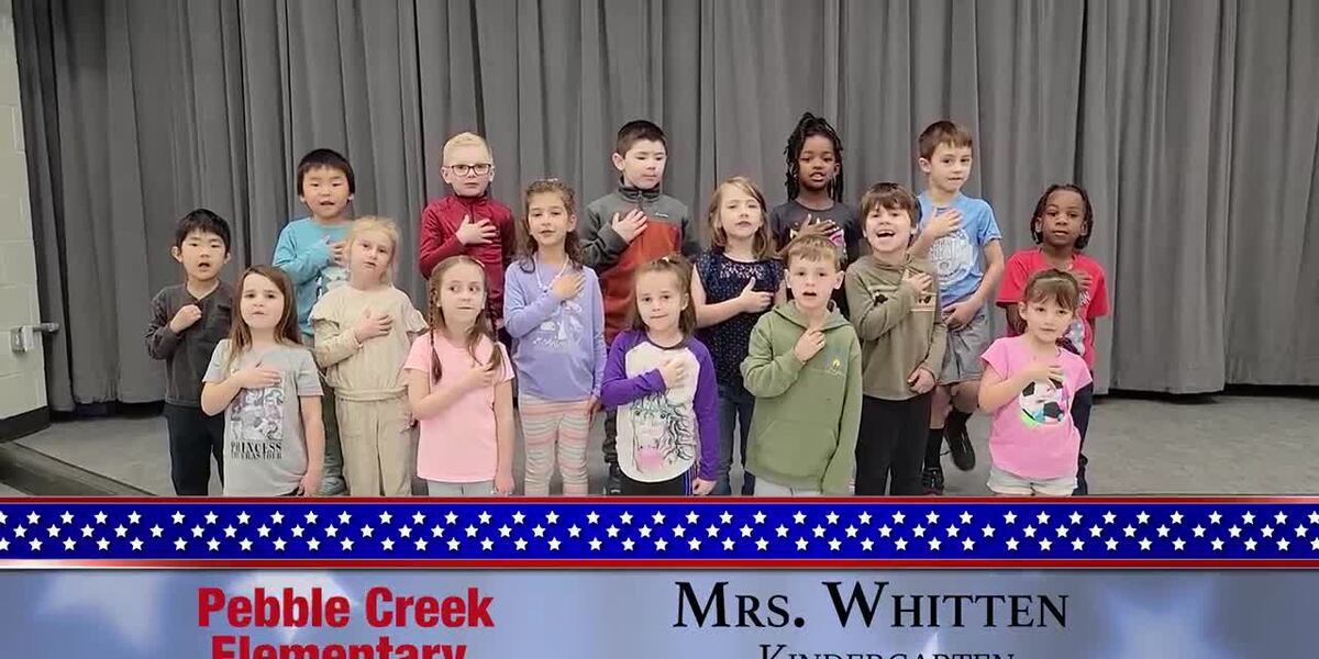 The Daily Pledge for Thursday, April 4th comes from Mrs. Whitten’s