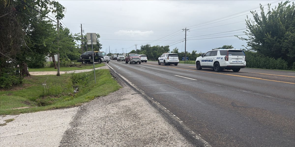 Pursuit ends in rollover crash in Bryan