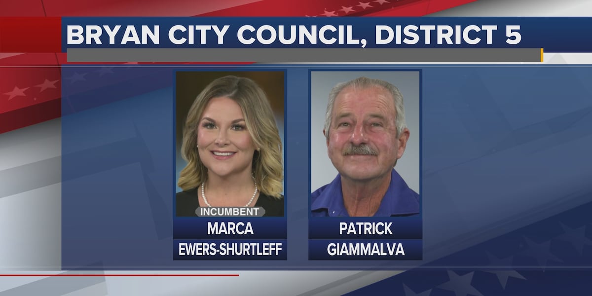 Bryan Counts Your Vote Counts 2024: Bryan City Councilmember, Single Member District 5