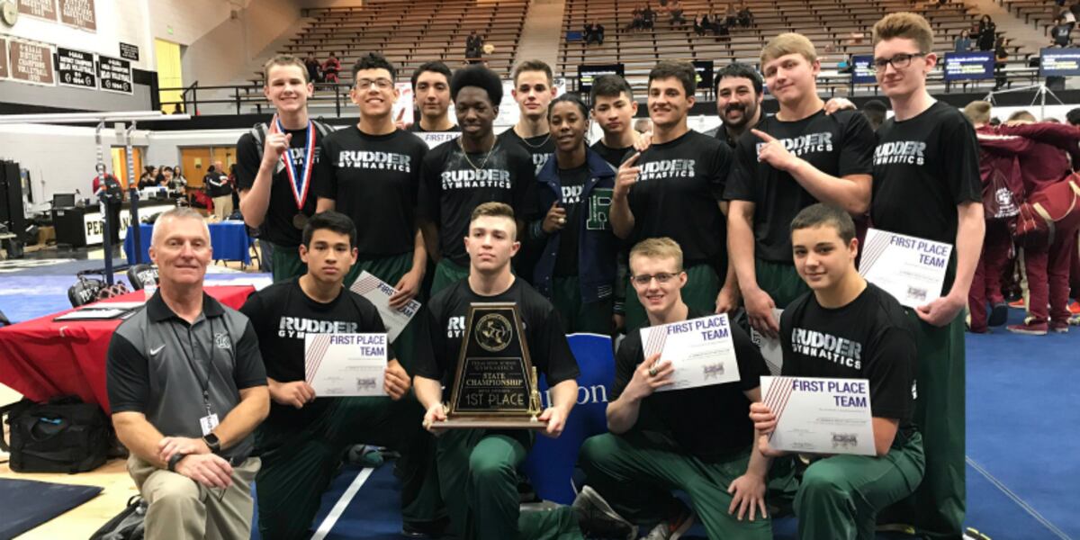 Rudder Rangers repeat as State Gymnastics Champions