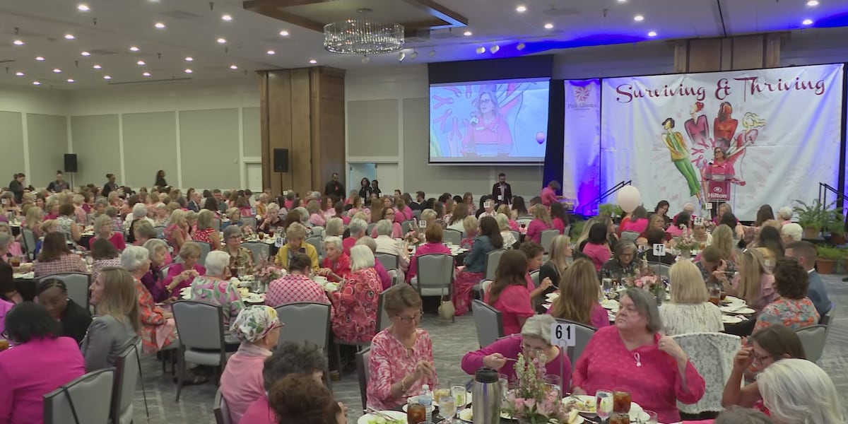 Brazos Valley unites against breast cancer: Pink Alliance hosts 22nd annual ‘Surviving and Thriving’ Luncheon