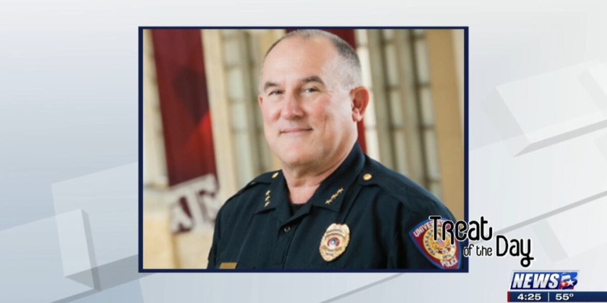 Treat of the Day: Texas A&M University Police Chief Michael Ragan