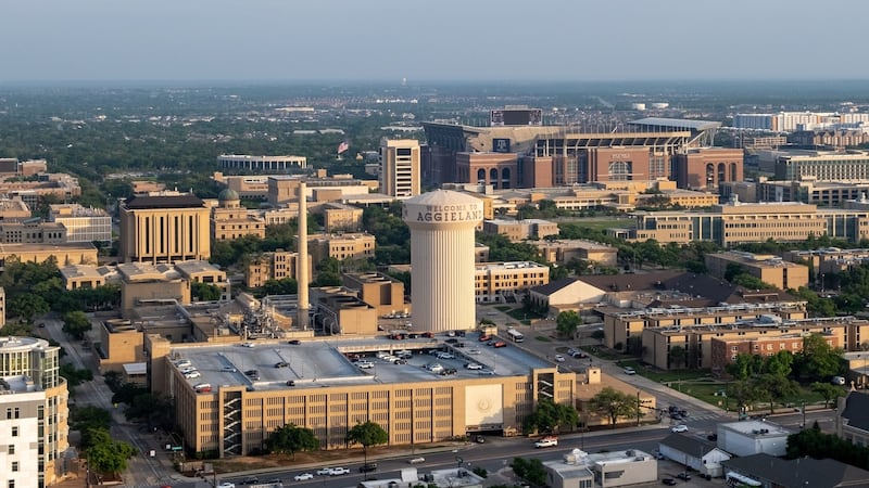 Texas A&M University campus in College Station