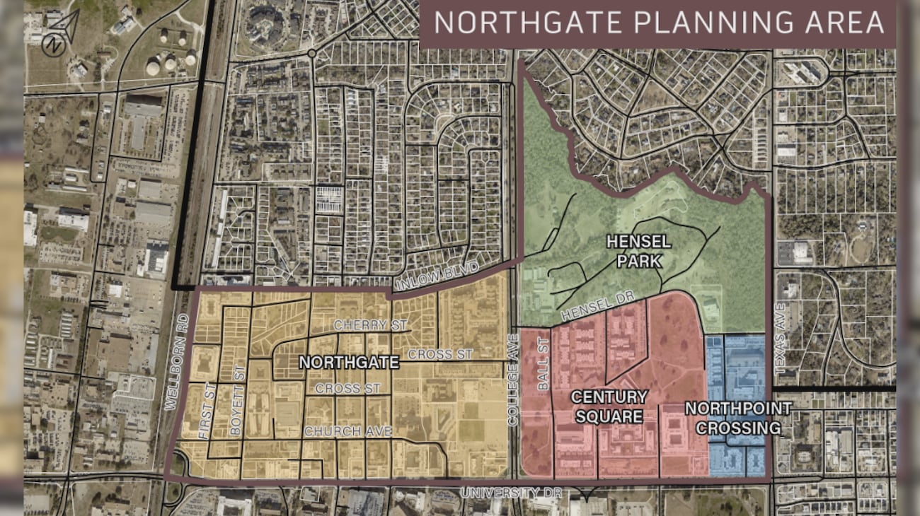 Cstat Map College Station invites community to its Northgate small area plan kick ...