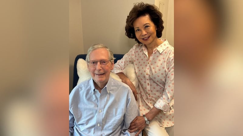 Mitch McConnell and Elaine Chao