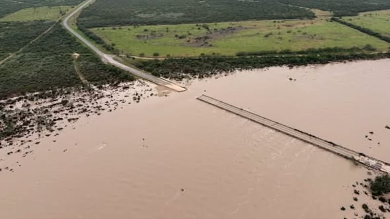 FM 481 bridge collapse in Uvalde County