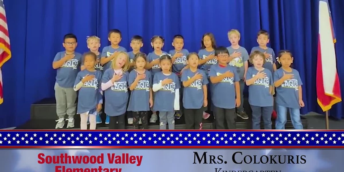 The Daily Pledge for Monday, March 24th comes from Mrs. Colokuris’s