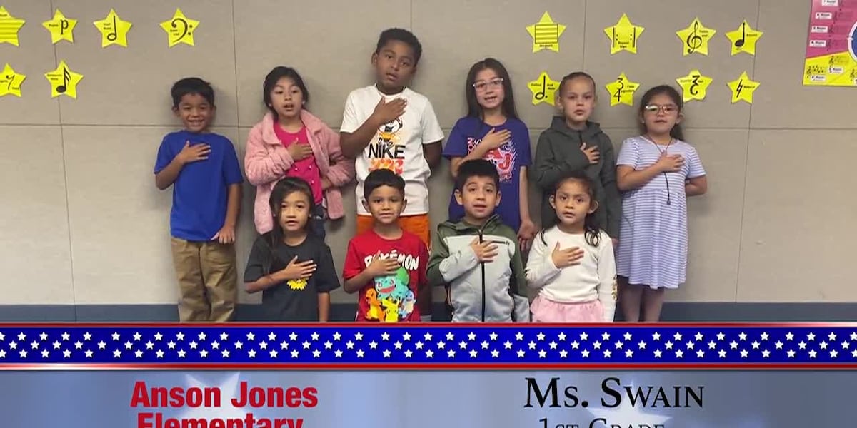 The Daily Pledge for Tuesday, December 16th comes from Ms. Swain’s