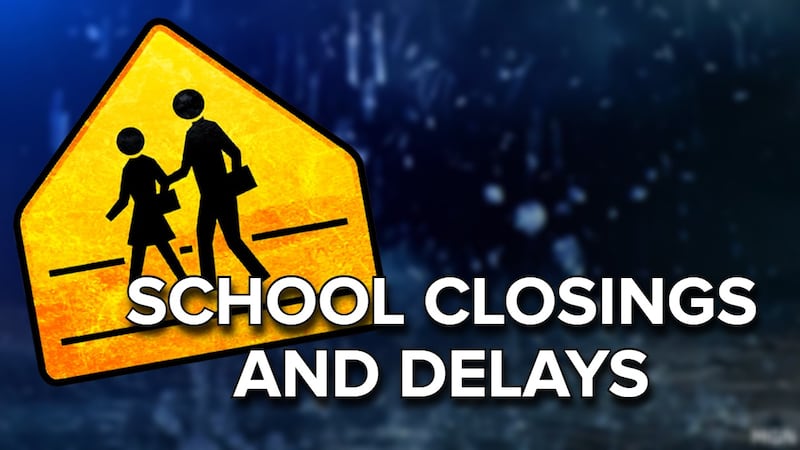 School closures, delays due to heavy rains & flooding