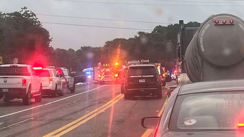 A three-vehicle crash early Wednesday on SH 105 in Grimes County killed a 76-year-old woman...