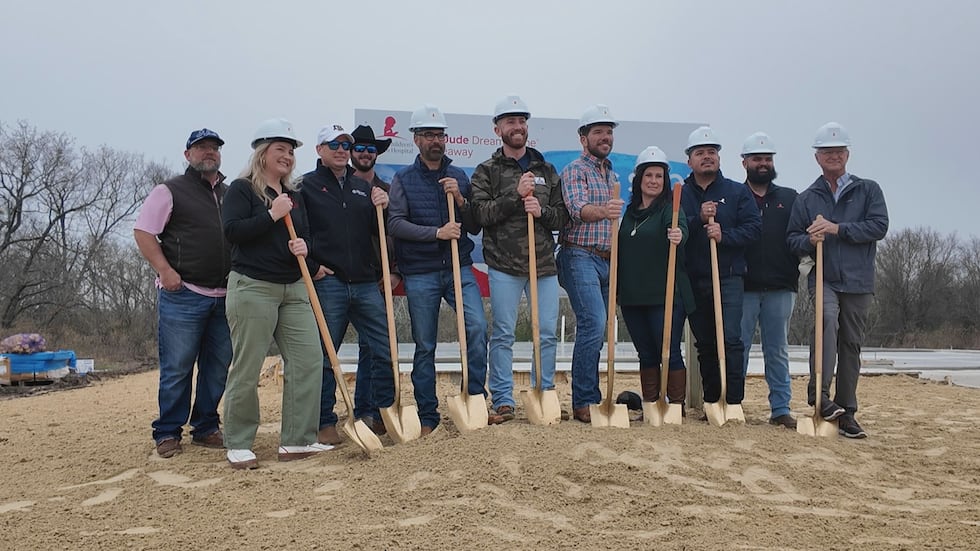 The St. Jude Dream Home Giveaway officially kicked off in Bryan with a groundbreaking in...