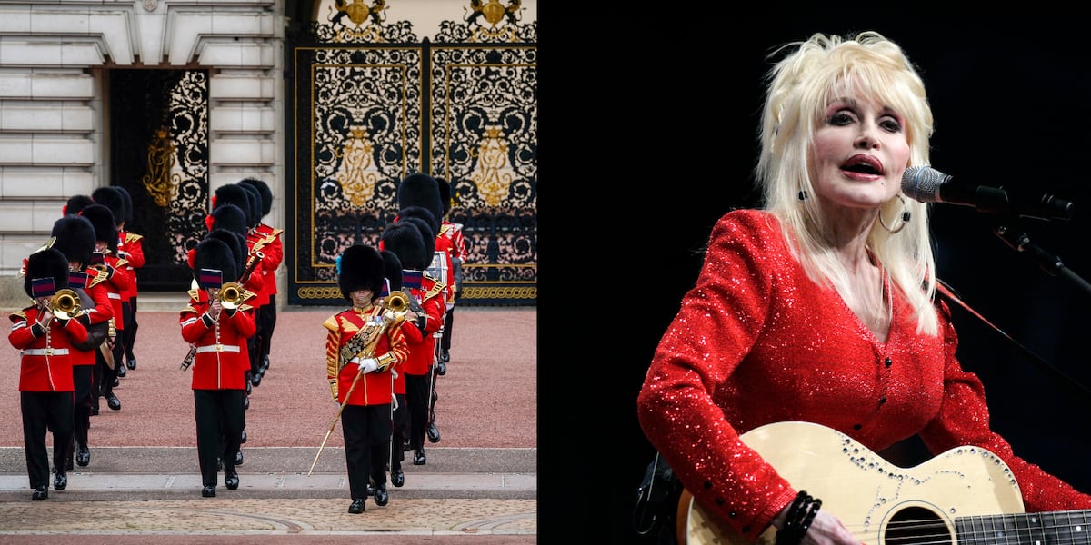 Buckingham Palace royal guard plays '9 to 5′ in tribute to Dolly Parton