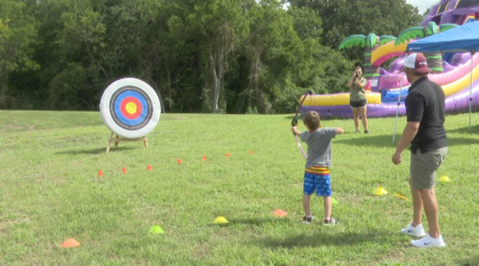 All week long campers have been participating in outdoor and indoor activities