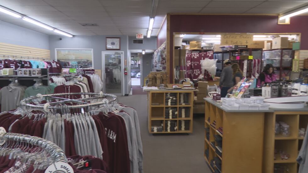 Tex-Ag Bookstore owner worries about foot traffic when parking is already a high concern.