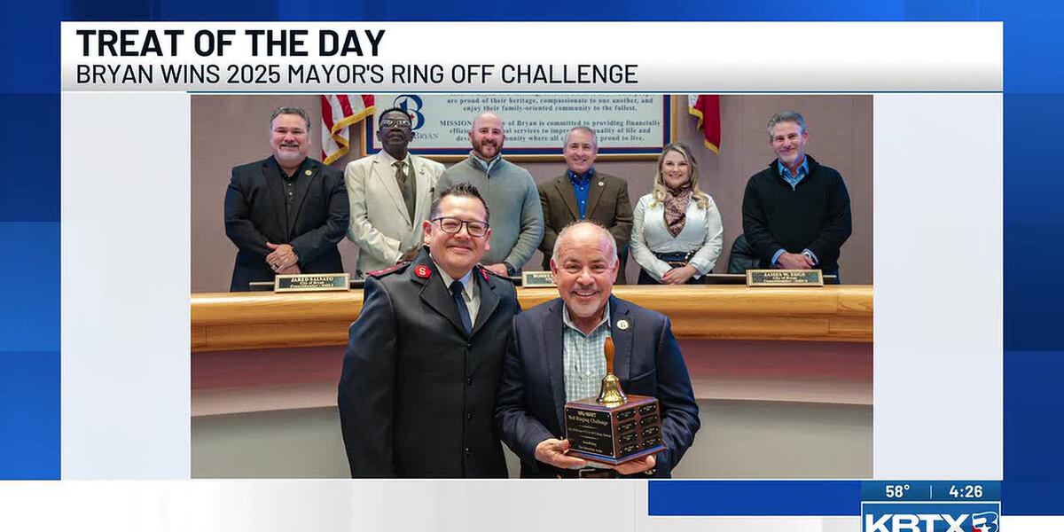 D Bryan Ringer Treat of the Day: Bryan wins 2025 Mayor’s Ring Off Challenge