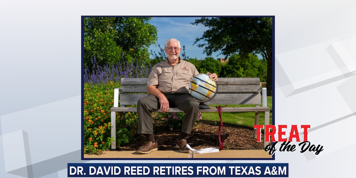Treat of the Day: Dr. David Reed retiring from Texas A&M