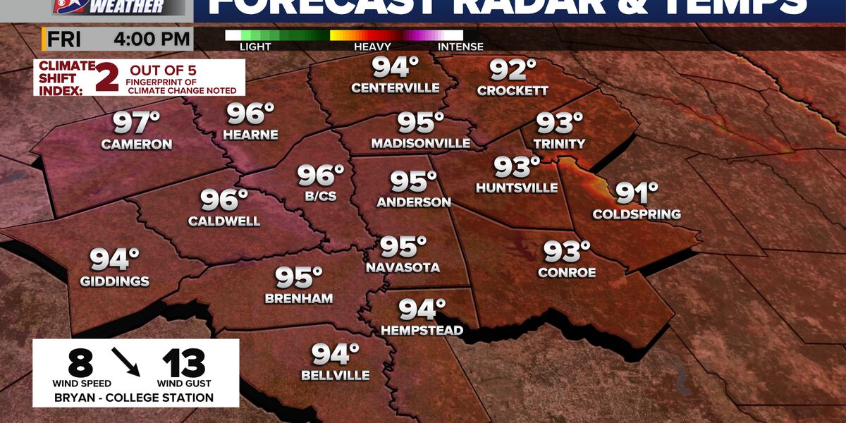 90s in October?! Let’s put the Brazos Valley’s incoming fall heat wave ...