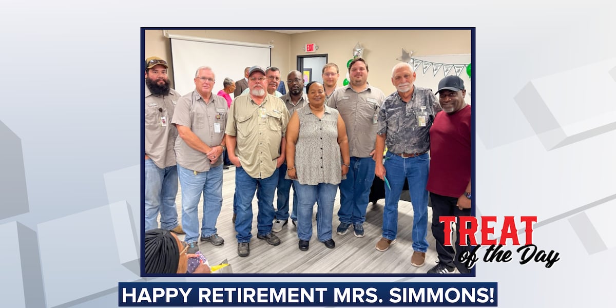 Mrs. Simons Treat of the Day: Happy Retirement Mrs. Simmons!