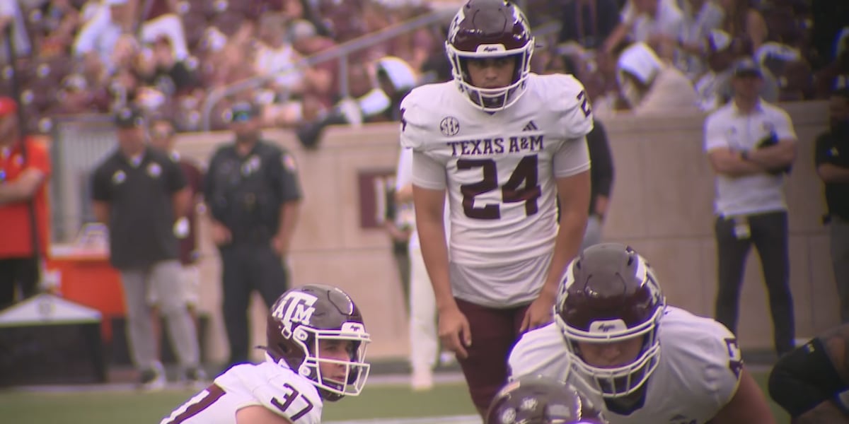 Texas A&M's David Olano named to Lou Groza Preseason Watch List