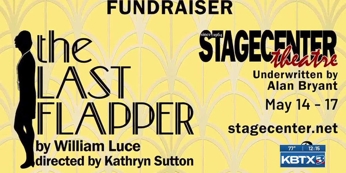 Stagecenter to present ‘The Last Flapper’ fundraiser
