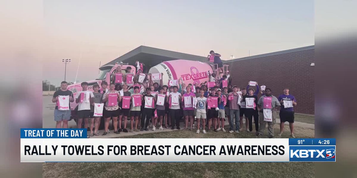 College Station High promotes breast cancer awareness