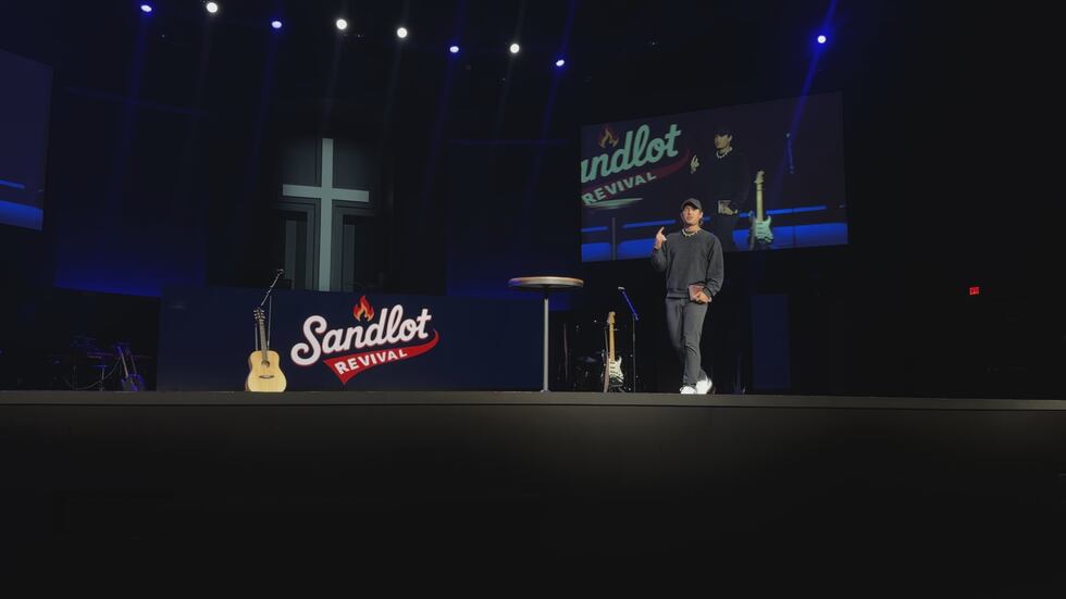 Savannah Bananas players trade the ballpark for a night of worship in College Station