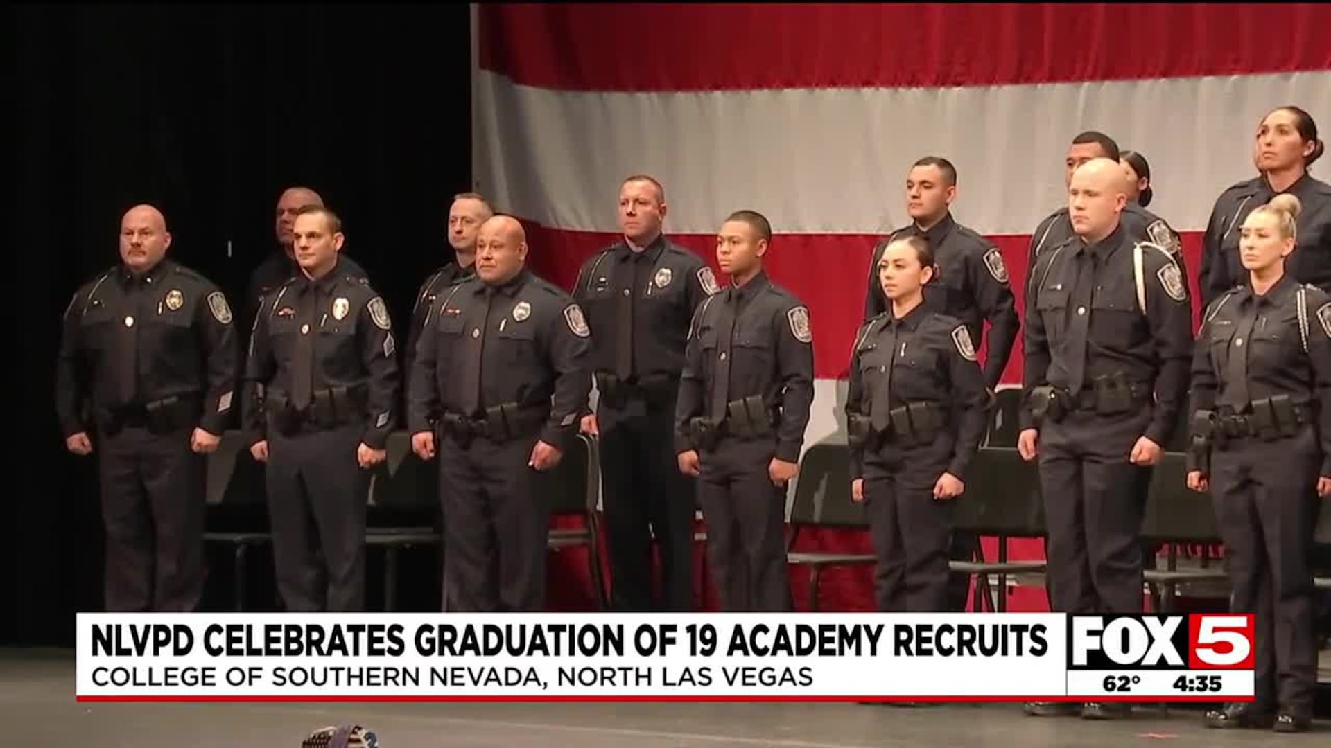 North Las Vegas Police Department celebrates graduation of 19 recruits North Las Vegas Police Department celebrates graduation of 19 recruits