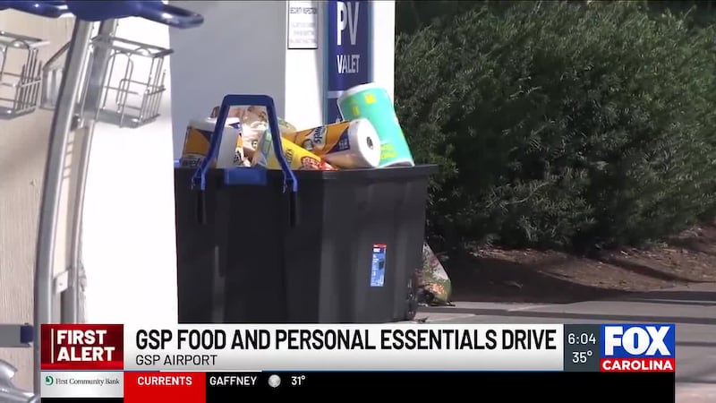 GSP hosts food, non-public necessities drive for staff