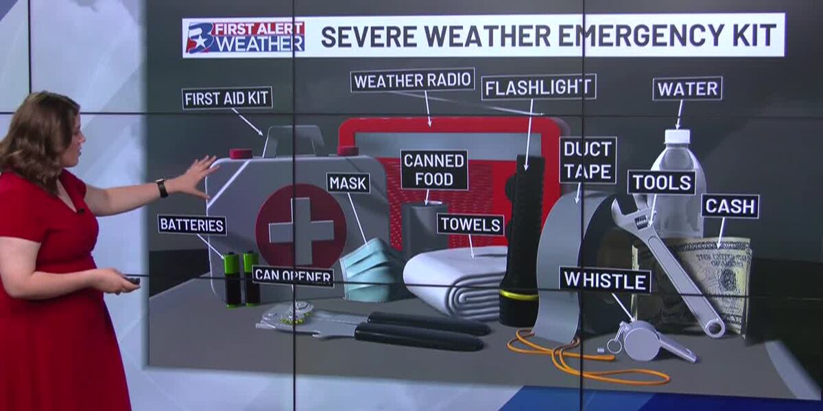How to pack a severe weather emergency kit - KBTX