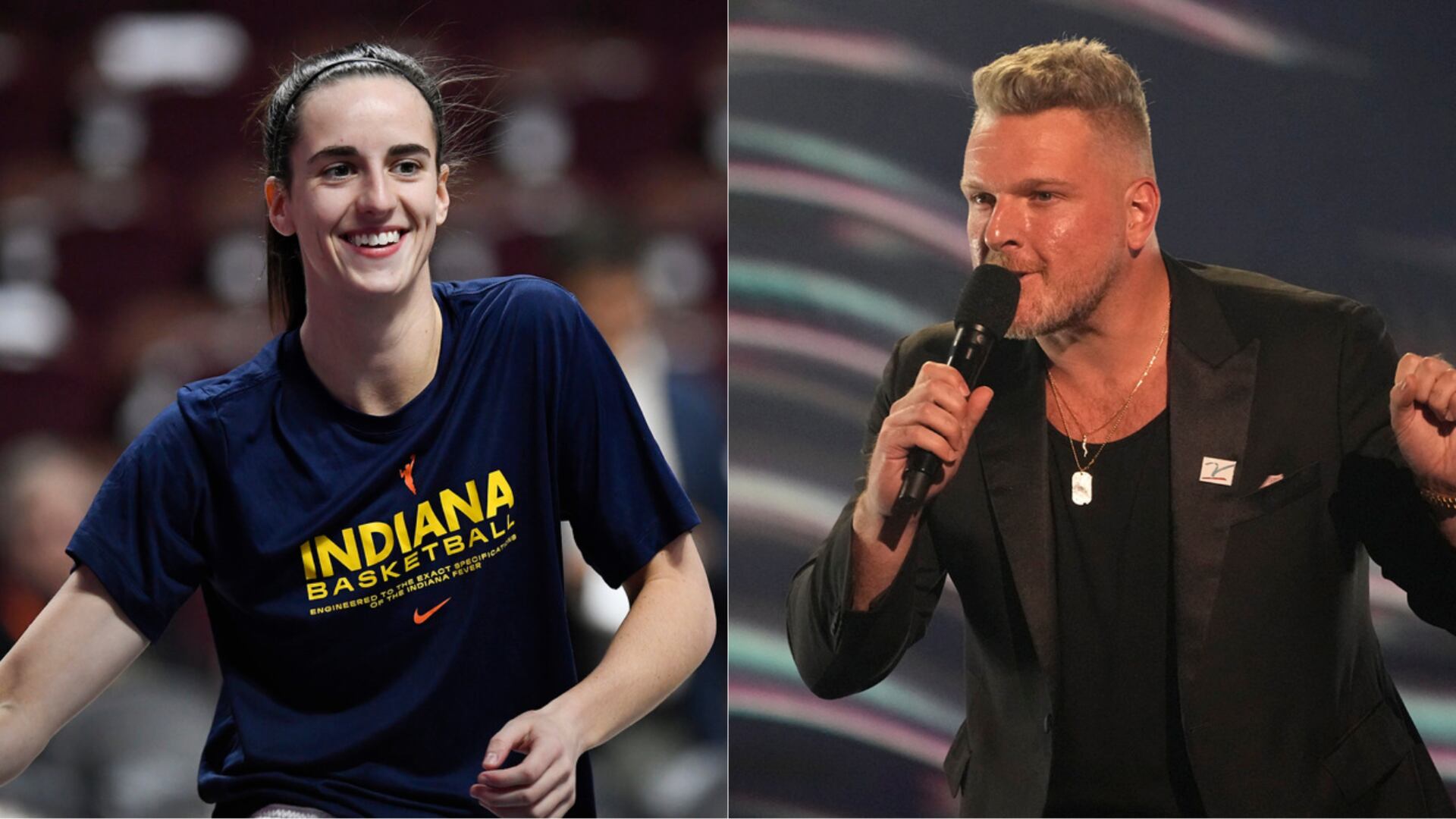 ESPN host Pat McAfee apologizes for calling Caitlin Clark a 'white b****'