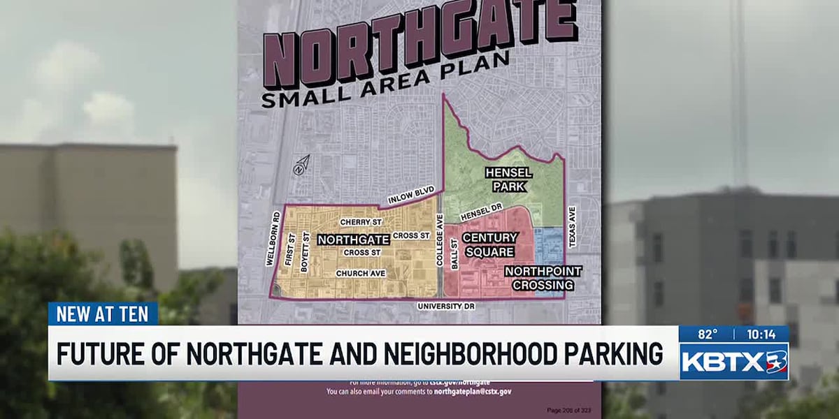 College Station Council reviews community input on Northgate and parking issues, & more