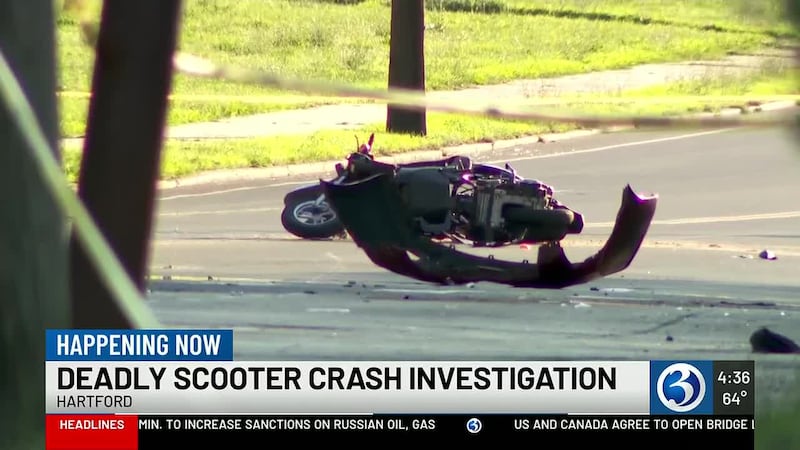 Hartford scooter crash - WFSB